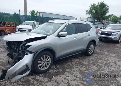 2019 Nissan Rogue Sv из США, поврежденный, VIN KNMAT2MTXKP551297